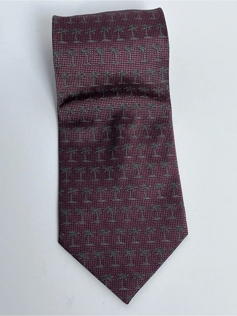 Lot of 2 Tommy Bahama 100% Silk Off Island Tropical Themed Ties; Wedding, Cruise
